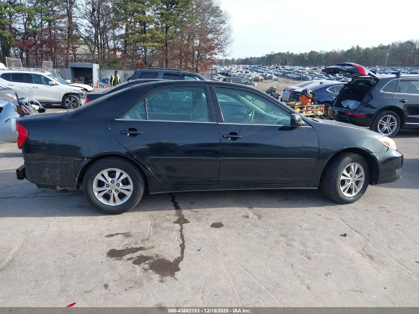 2004 Toyota Camry Le V6 VIN: 4T1BF32K24U080998 Lot: 43862153