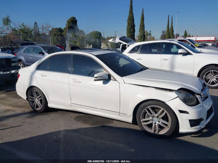 2014 Mercedes-Benz C-Class C 250 Sport/Luxury VIN: WDDGF4HB9EA945465 Lot: 43862158