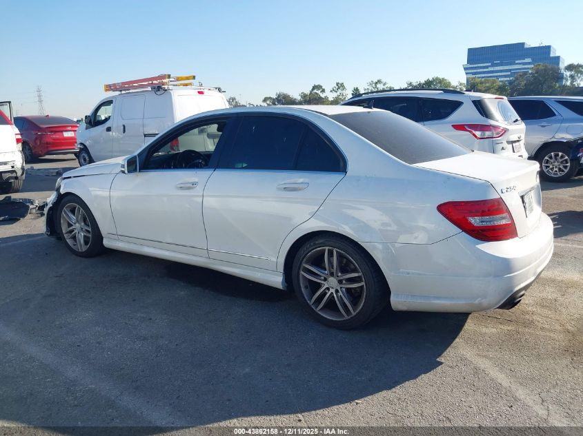 2014 Mercedes-Benz C-Class C 250 Sport/Luxury VIN: WDDGF4HB9EA945465 Lot: 43862158