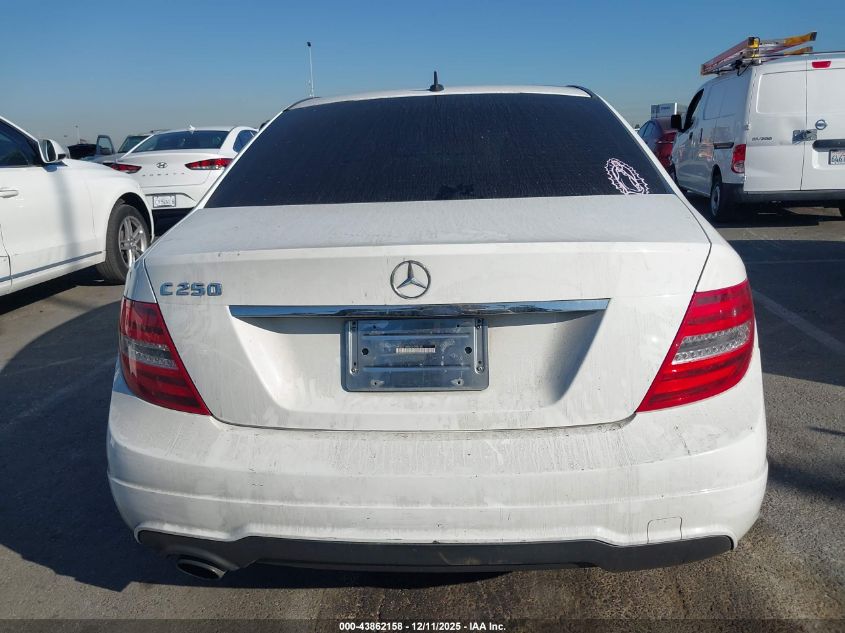 2014 Mercedes-Benz C-Class C 250 Sport/Luxury VIN: WDDGF4HB9EA945465 Lot: 43862158