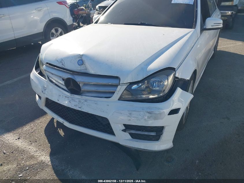 2014 Mercedes-Benz C-Class C 250 Sport/Luxury VIN: WDDGF4HB9EA945465 Lot: 43862158