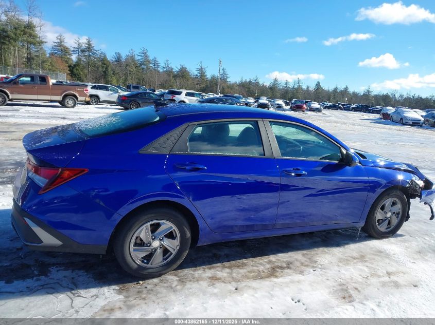 2024 Hyundai Elantra Se VIN: KMHLL4DG7RU841821 Lot: 43862165