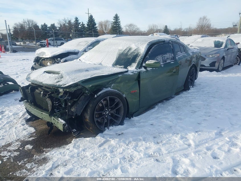 Vin: 2c3cdxgj0nh209321, lot: 44357698, dodge charger scat pack 20222
