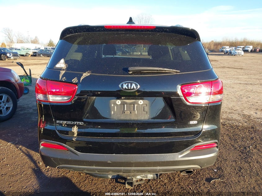 2018 Kia Sorento 2.4L Lx VIN: 5XYPG4A37JG374420 Lot: 43862181