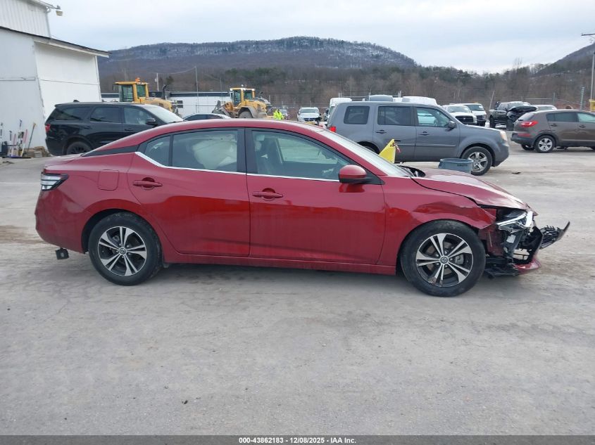 2023 Nissan Sentra Sv Xtronic Cvt VIN: 3N1AB8CV3PY230753 Lot: 43862183