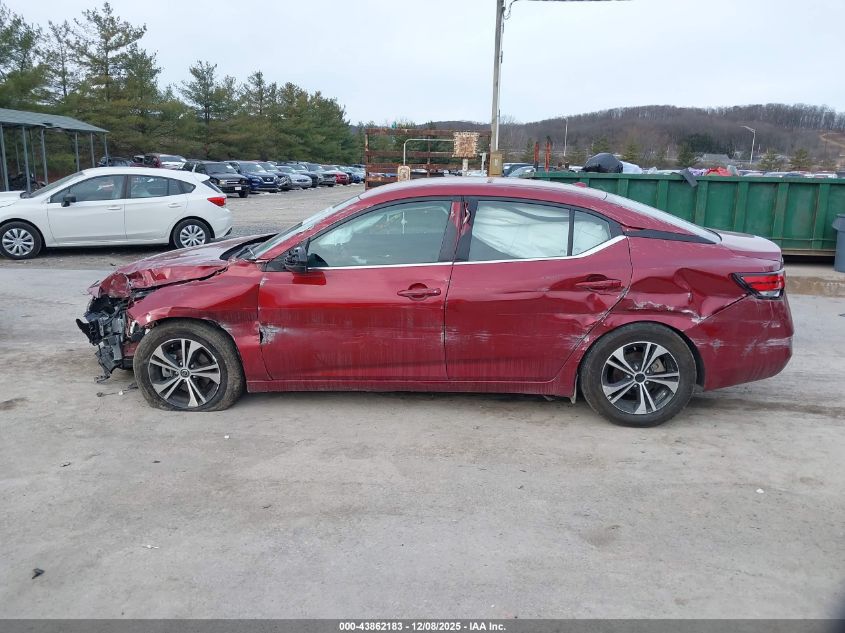 2023 Nissan Sentra Sv Xtronic Cvt VIN: 3N1AB8CV3PY230753 Lot: 43862183