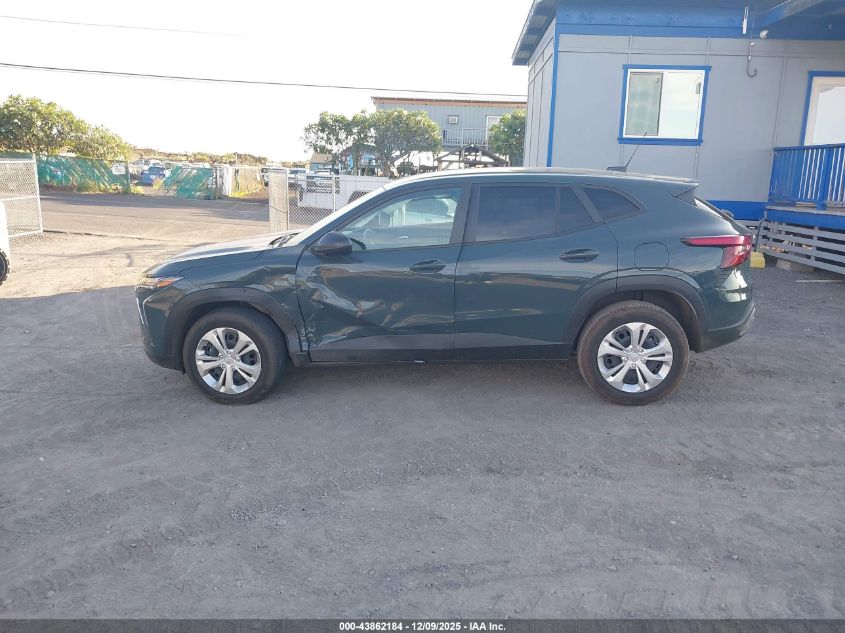 2025 Chevrolet Trax Fwd Ls VIN: KL77LFEP3SC068192 Lot: 43862184