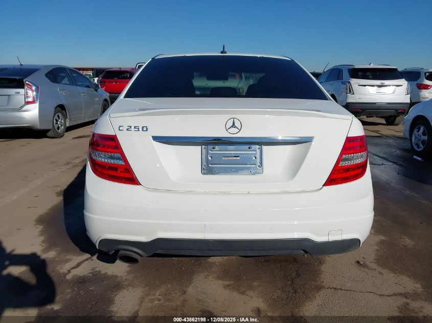 2014 Mercedes-Benz C 250 Sport VIN: WDDGF4HB9ER309856 Lot: 43862198
