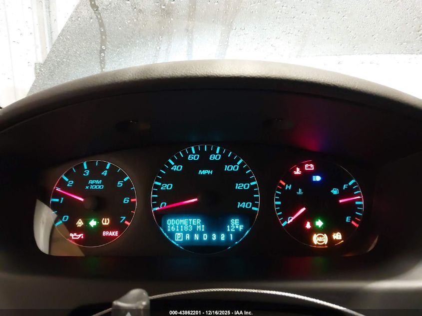 2011 Chevrolet Impala Lt VIN: 2G1WB5EKXB1230785 Lot: 43862201