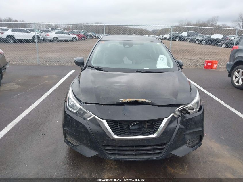 2021 Nissan Versa Sv Xtronic Cvt VIN: 3N1CN8EV5ML886247 Lot: 43862208