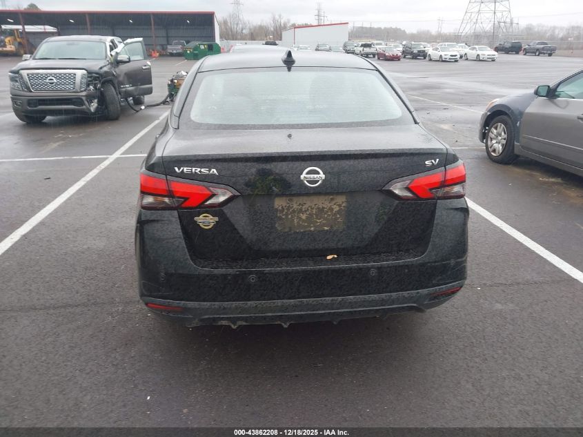 2021 Nissan Versa Sv Xtronic Cvt VIN: 3N1CN8EV5ML886247 Lot: 43862208