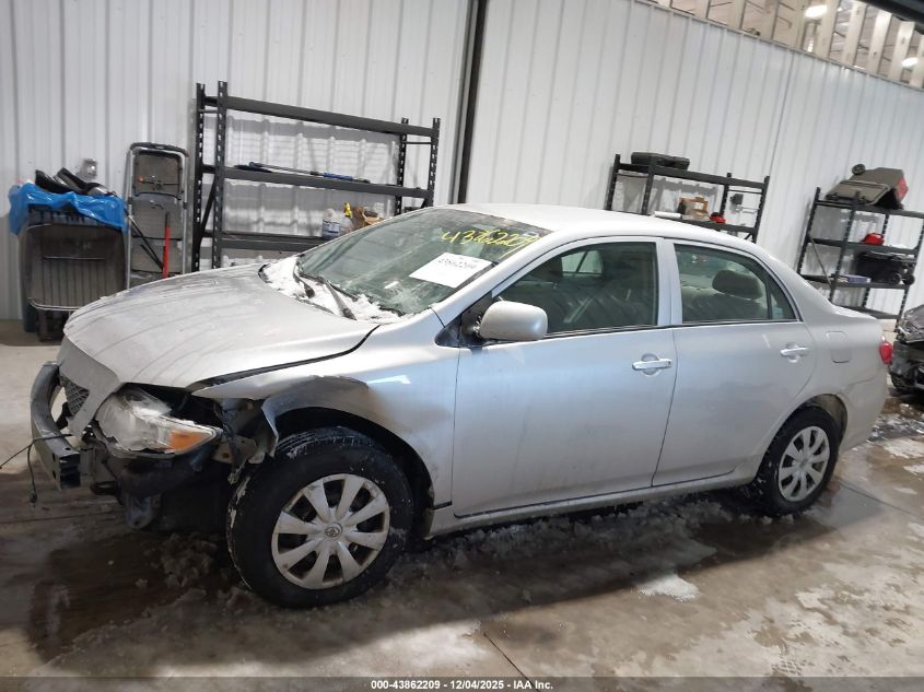 2009 Toyota Corolla Le VIN: 1NXBU40E19Z096495 Lot: 43862209