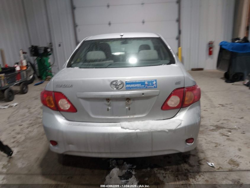 2009 Toyota Corolla Le VIN: 1NXBU40E19Z096495 Lot: 43862209