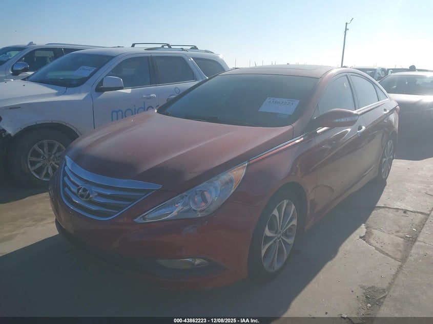 5NPEC4AB1EH861654 2014 HYUNDAI SONATA photo no. 2