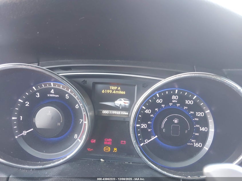 5NPEC4AB1EH861654 2014 HYUNDAI SONATA photo no. 7
