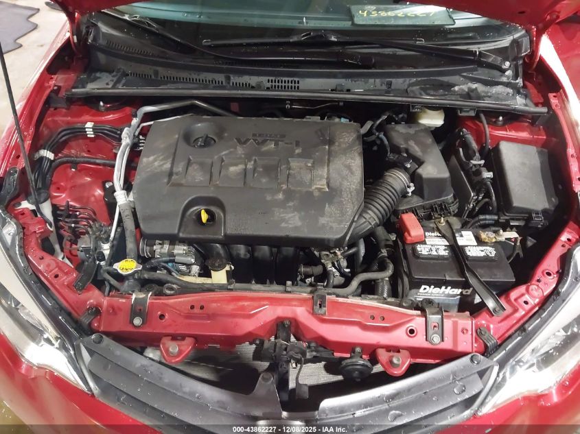 2015 Toyota Corolla Le Plus VIN: 2T1BURHE6FC352645 Lot: 43862227