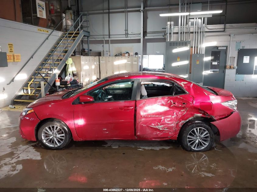 2015 Toyota Corolla Le Plus VIN: 2T1BURHE6FC352645 Lot: 43862227