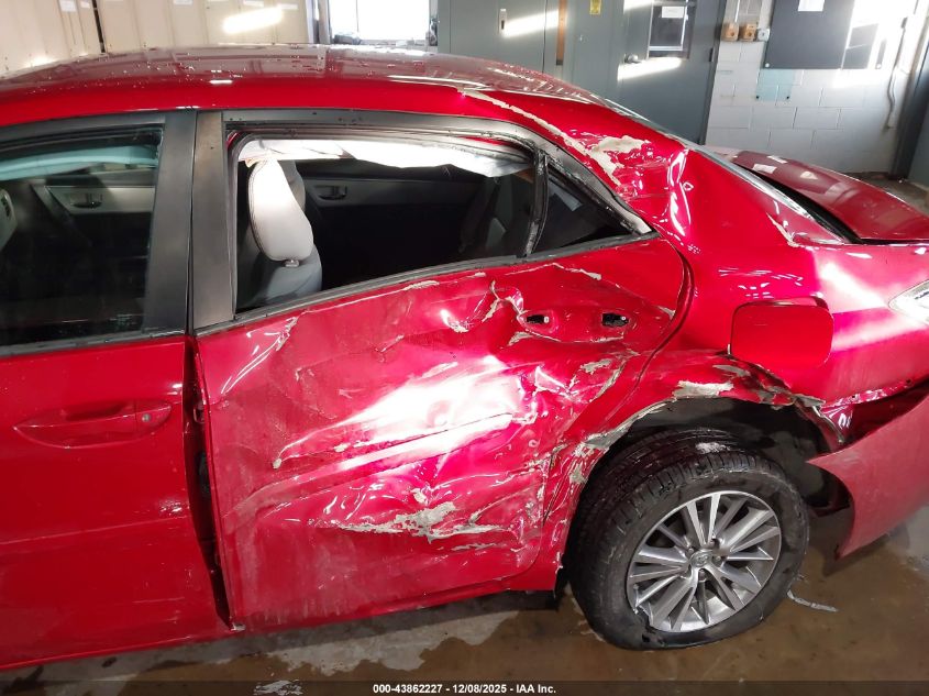 2015 Toyota Corolla Le Plus VIN: 2T1BURHE6FC352645 Lot: 43862227