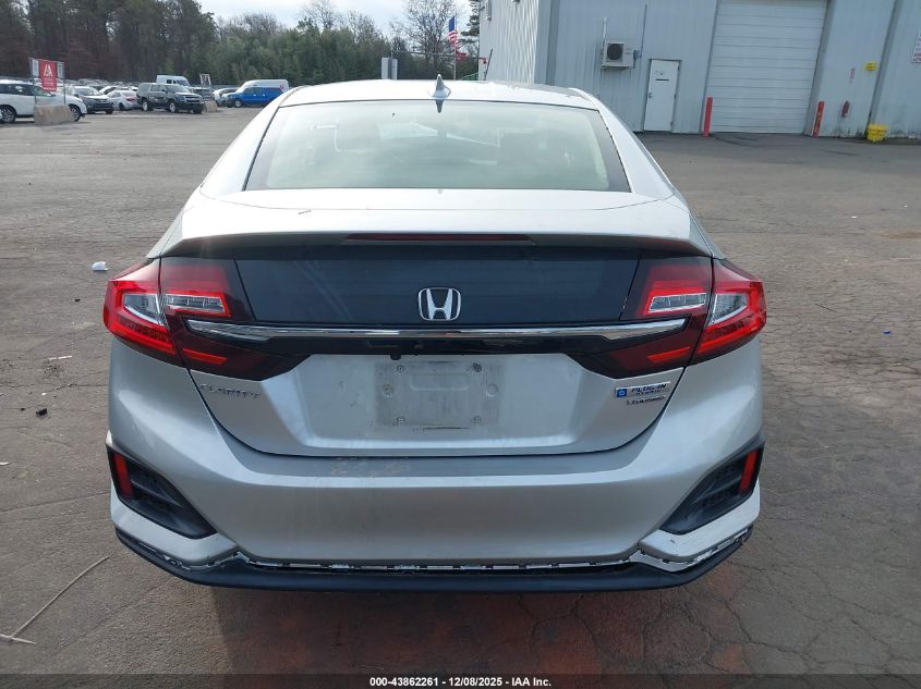 2018 Honda Clarity Plug-In Hybrid Touring VIN: JHMZC5F39JC006827 Lot: 43862261