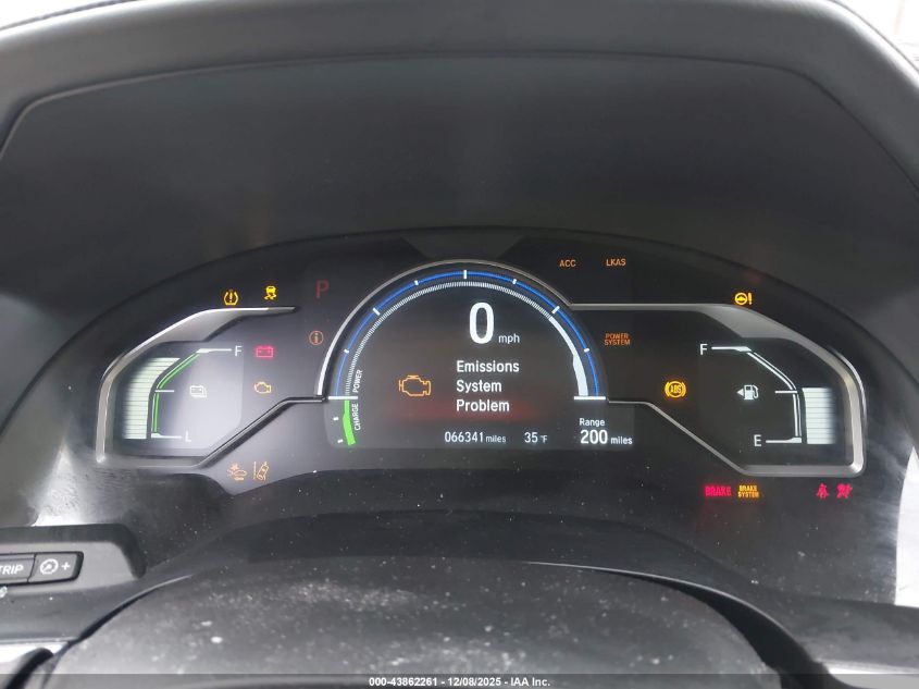 2018 Honda Clarity Plug-In Hybrid Touring VIN: JHMZC5F39JC006827 Lot: 43862261