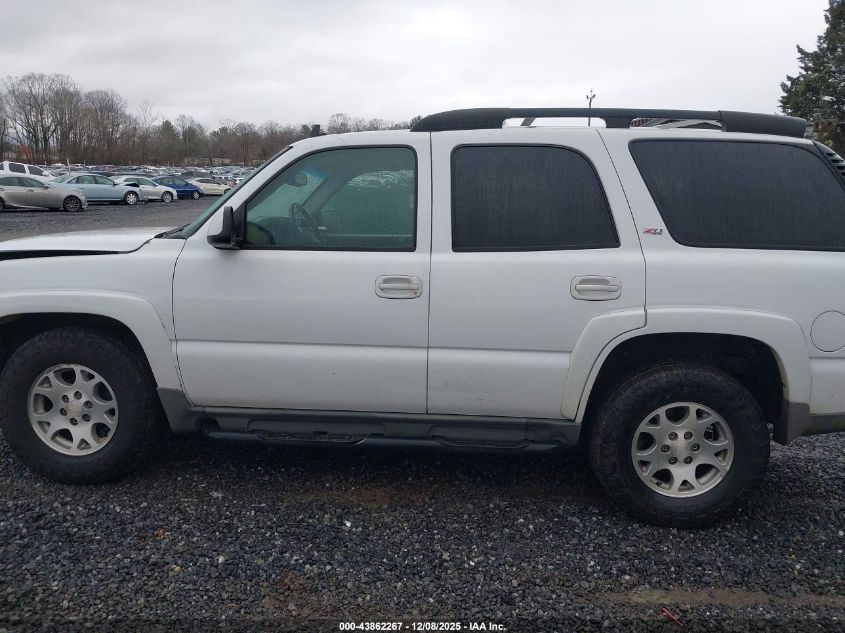 2006 Chevrolet Tahoe Z71 VIN: 1GNEK13T86R142037 Lot: 43862267