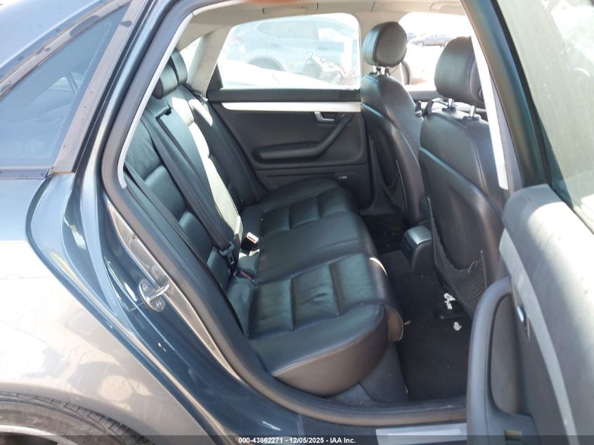 2005 Audi A4 2.0T VIN: WAUDF68E95A492688 Lot: 43862271