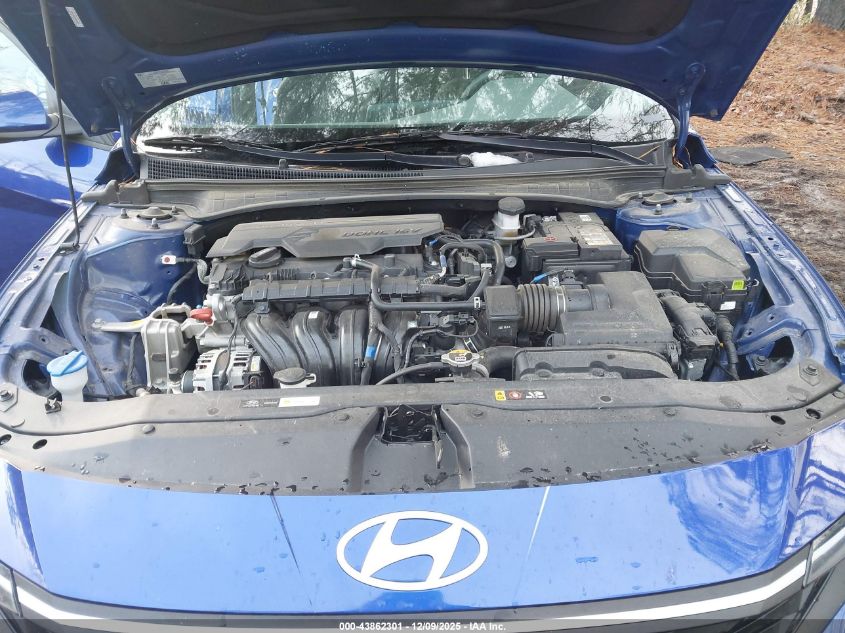 2024 Hyundai Elantra Sel VIN: KMHLM4DG1RU642874 Lot: 43862301