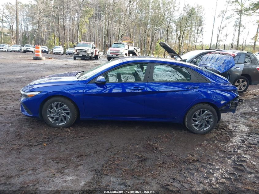 2024 Hyundai Elantra Sel VIN: KMHLM4DG1RU642874 Lot: 43862301