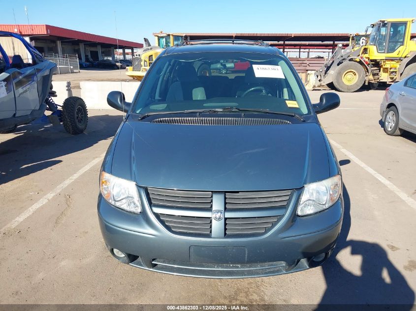 2006 Dodge Grand Caravan Sxt VIN: 2D4GP44LX6R606607 Lot: 43862303