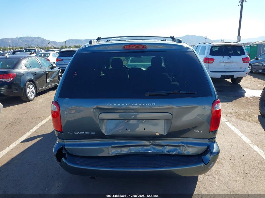 2006 Dodge Grand Caravan Sxt VIN: 2D4GP44LX6R606607 Lot: 43862303