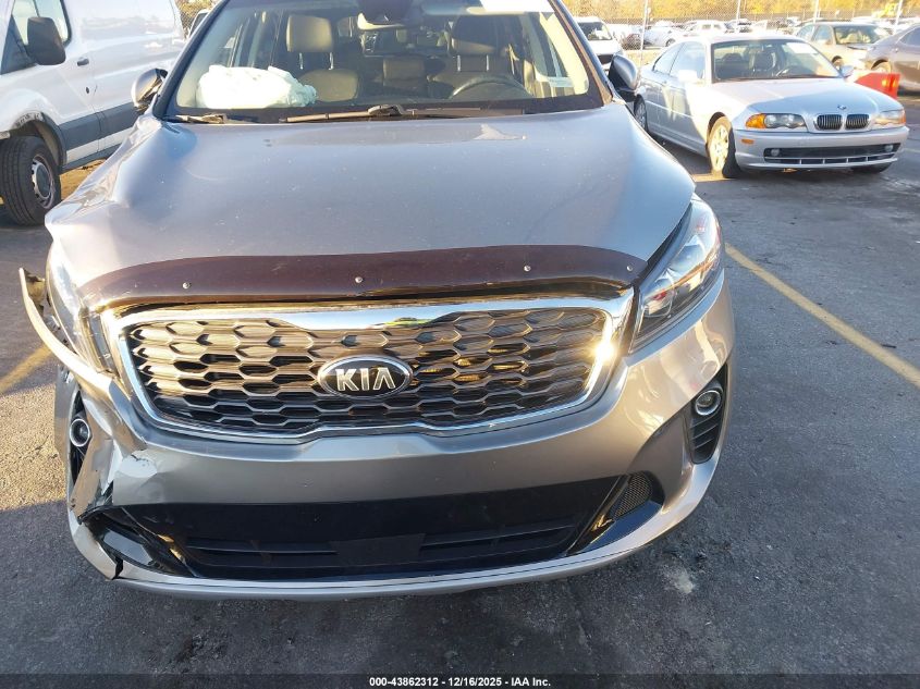 2019 Kia Sorento 3.3L Ex VIN: 5XYPH4A59KG476270 Lot: 43862312