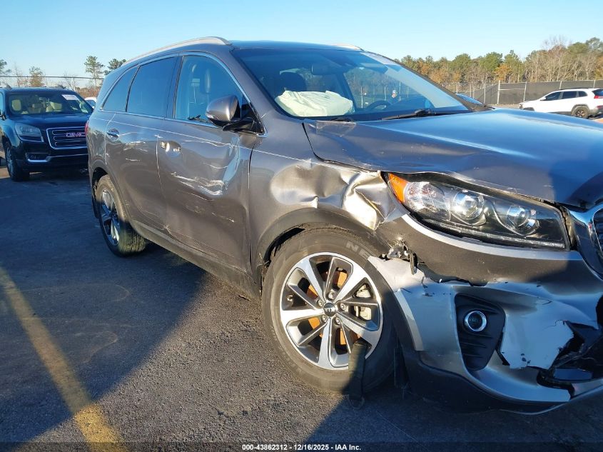 2019 Kia Sorento 3.3L Ex VIN: 5XYPH4A59KG476270 Lot: 43862312