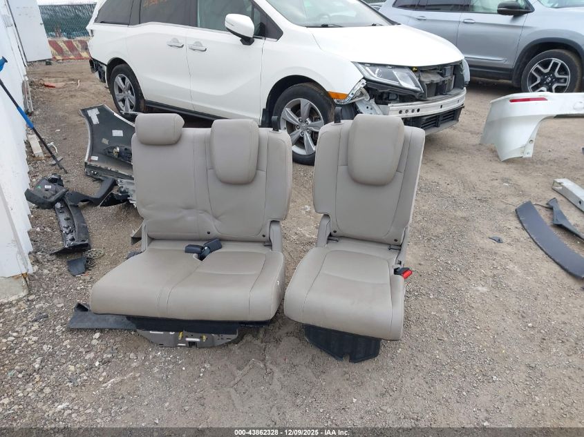 2018 Honda Odyssey Ex-L VIN: 5FNRL6H70JB084374 Lot: 43862328