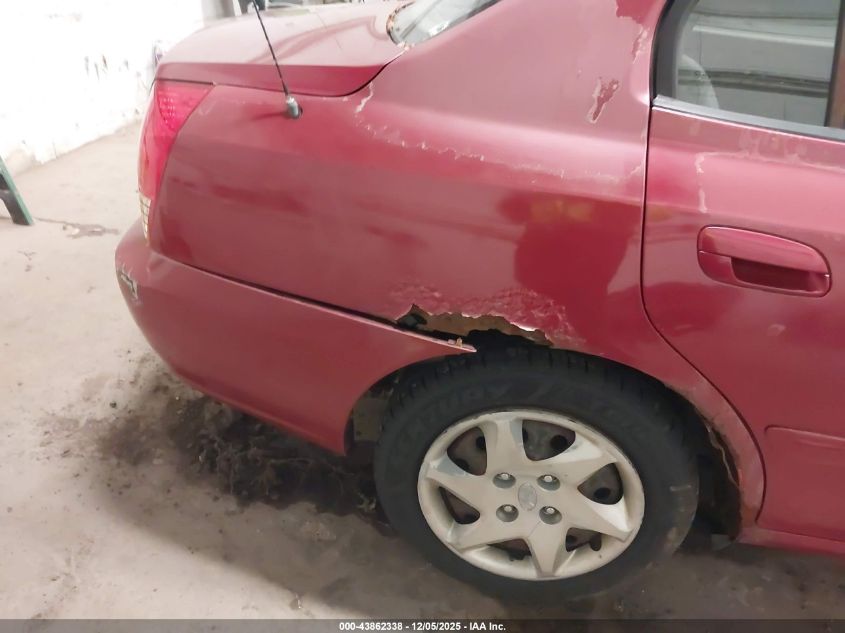 2004 Hyundai Elantra Gls/Gt VIN: KMHDN46D24U835452 Lot: 43862338