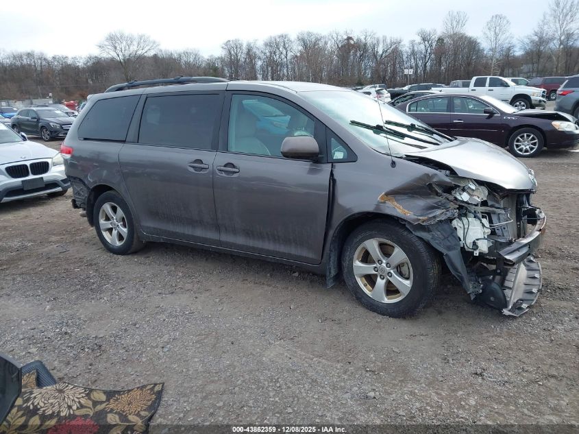 TOYOTA SIENNA LE V6 8 PASSENGER