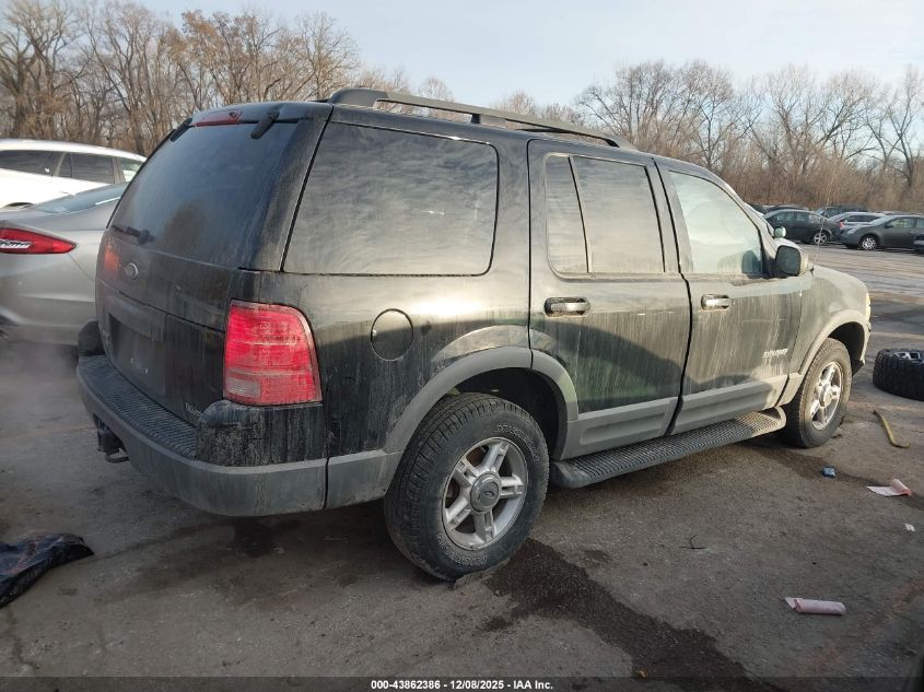 2002 Ford Explorer Xlt VIN: 1FMDU73K62ZC82408 Lot: 43862386