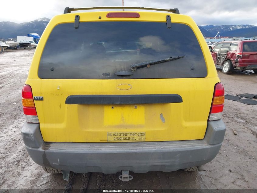 2002 Ford Escape Xlt Choice/Xlt Midnight/Xlt Premium/Xlt Sport VIN: 1FMYU041X2KD64925 Lot: 43862408