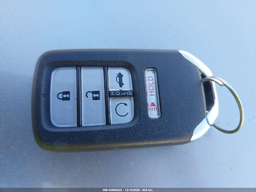 2019 Honda Accord Ex-L VIN: 1HGCV1F5XKA076220 Lot: 43862422