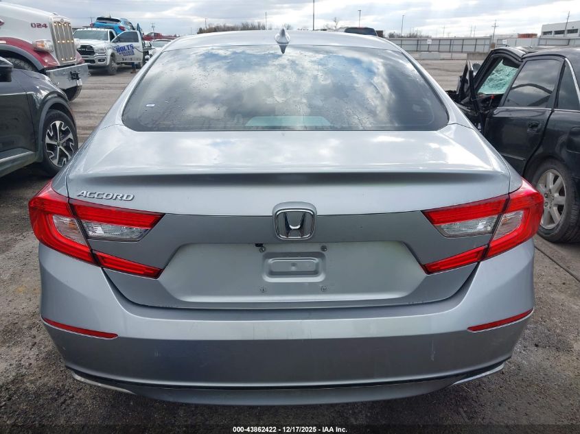 2019 Honda Accord Ex-L VIN: 1HGCV1F5XKA076220 Lot: 43862422