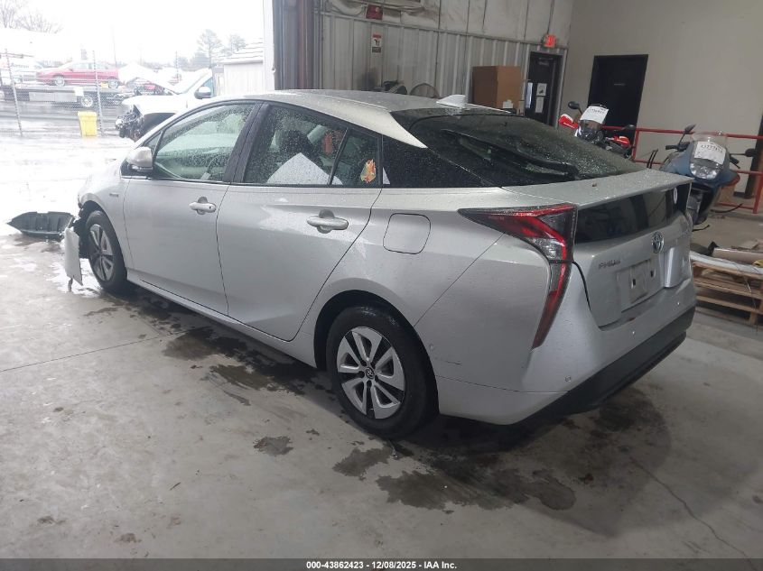 2018 Toyota Prius Two VIN: JTDKBRFU5J3596966 Lot: 43862423