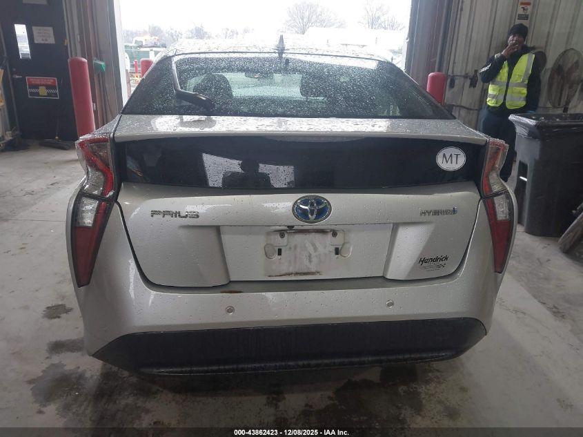 2018 Toyota Prius Two VIN: JTDKBRFU5J3596966 Lot: 43862423
