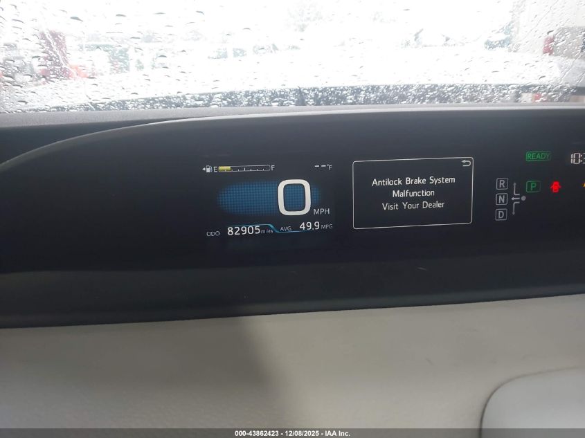 2018 Toyota Prius Two VIN: JTDKBRFU5J3596966 Lot: 43862423