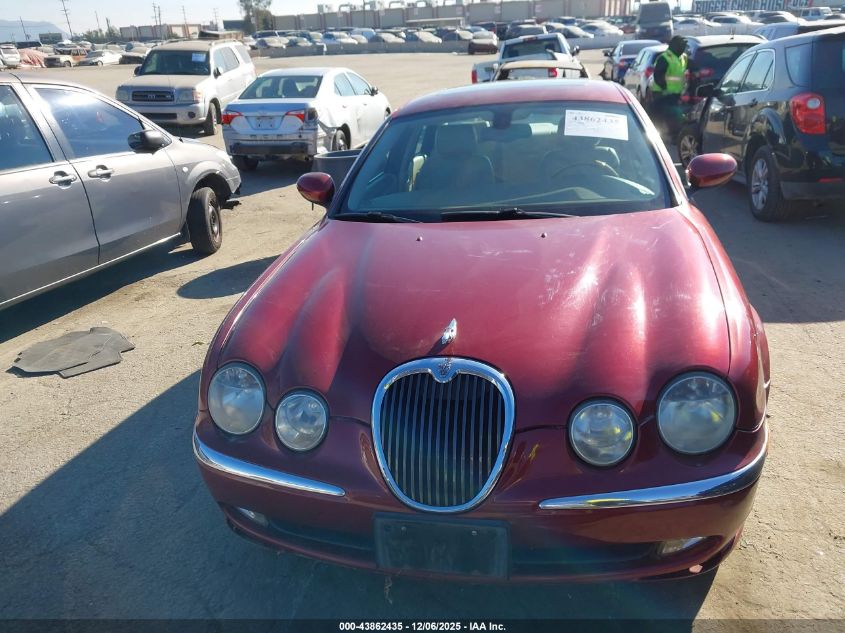 2004 Jaguar S-Type 3.0L V6 VIN: SAJEA01T34FN05997 Lot: 43862435