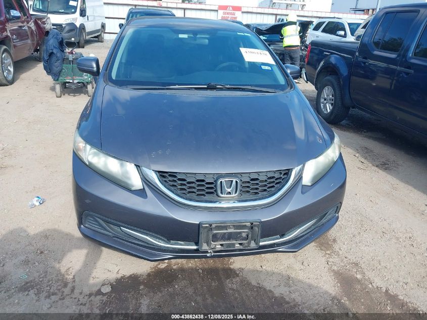 2015 Honda Civic Lx VIN: 19XFB2F51FE094957 Lot: 43862438