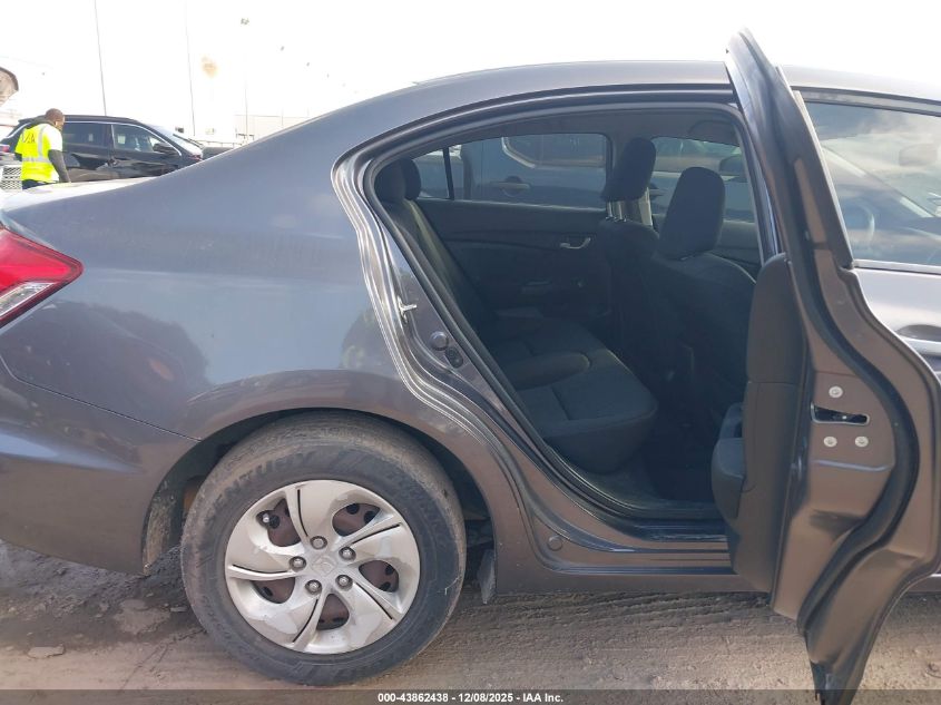 2015 Honda Civic Lx VIN: 19XFB2F51FE094957 Lot: 43862438