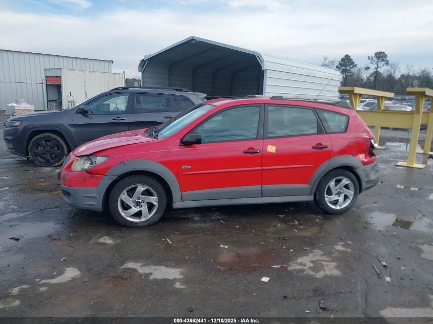 2005 Pontiac Vibe VIN: 5Y2SL63845Z473598 Lot: 43862441