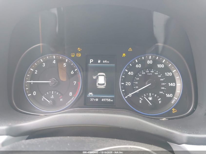 2020 Hyundai Kona Sel Plus VIN: KM8K6CAA2LU529085 Lot: 43862443