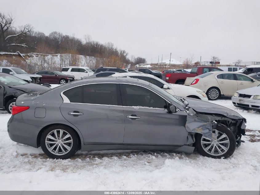 2016 Infiniti Q50 2.0T Premium VIN: JN1CV7ARXGM251621 Lot: 43862474