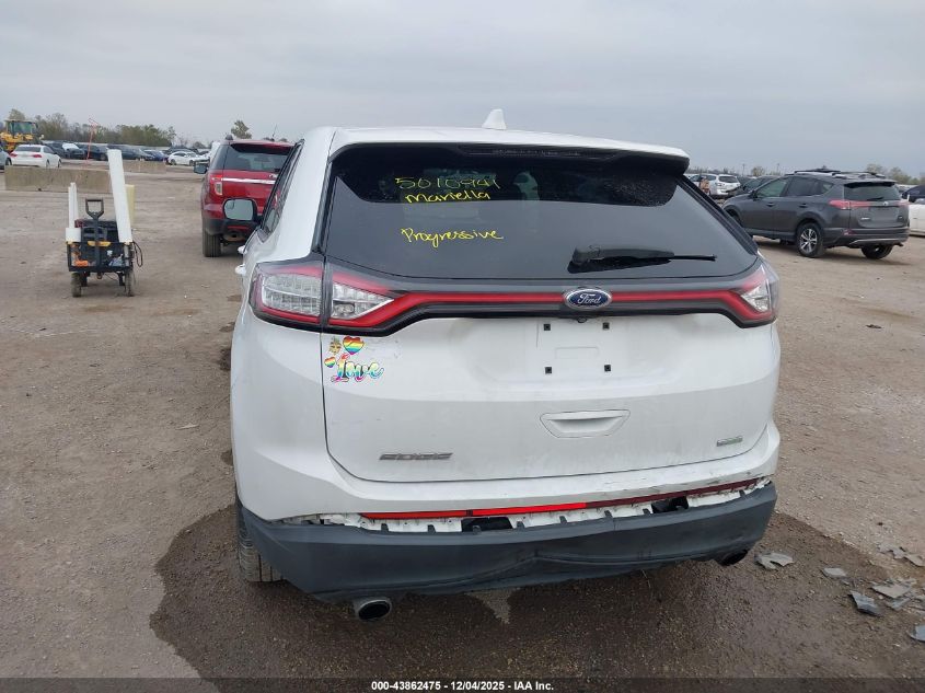 2015 Ford Edge Se VIN: 2FMTK3G94FBB72774 Lot: 43862475