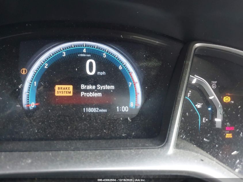 2016 Honda Civic Ex-L VIN: 19XFC1F73GE020949 Lot: 43862504